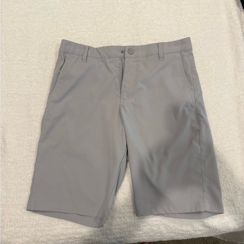 Puma Golf - Gray Flat Front Shorts Classic Style